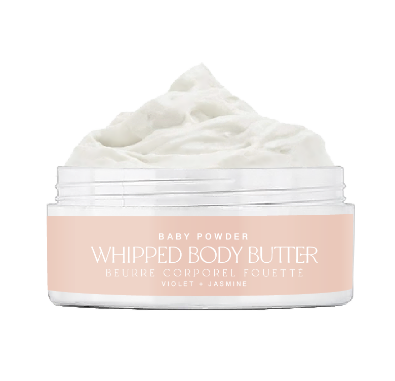 Whipped Body Butter BABY POWDER Lite it Up Products