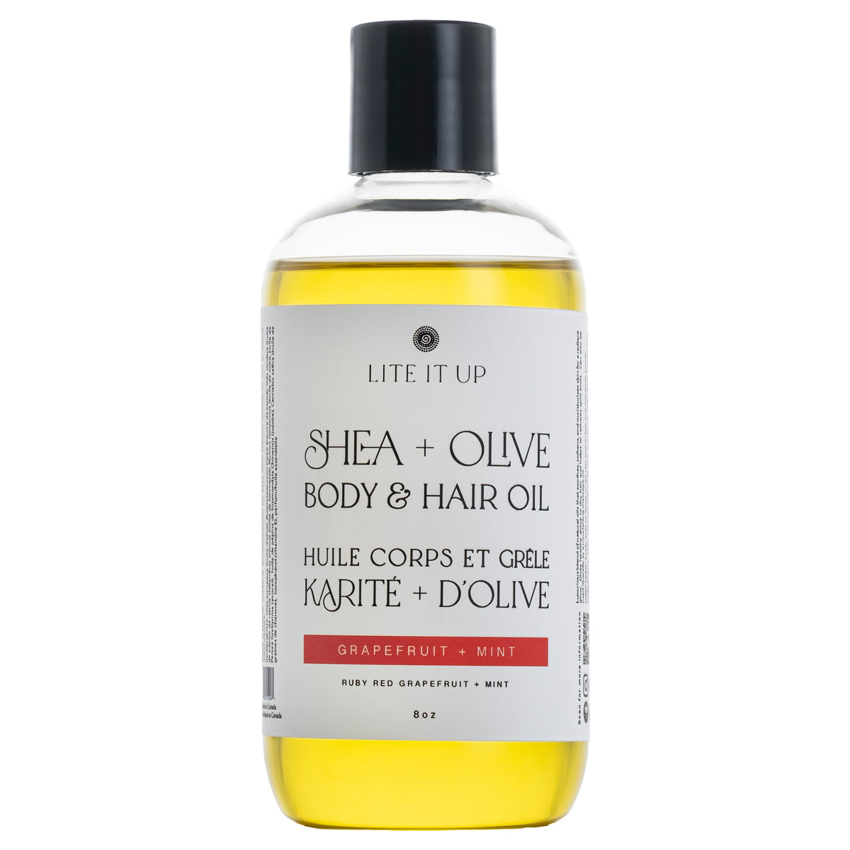 Shea & Olive Body and Hair Oil - GRAPEFRUIT MINT