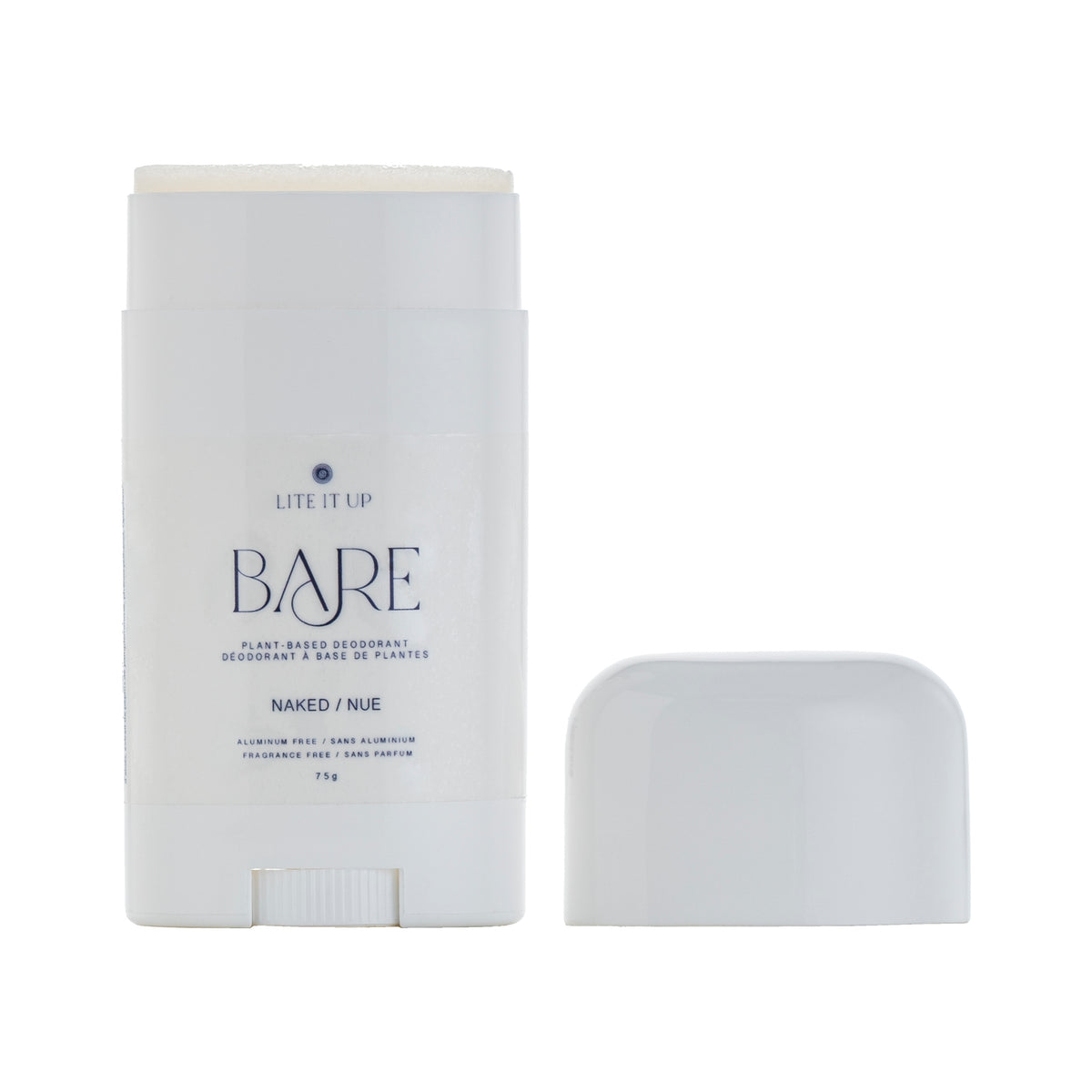 BARE Plant Based Deodorant - NAKED (fragrance-free)