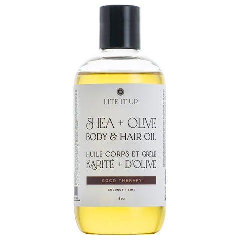 Shea & Olive Body and Hair Oil - COCO THERAPY