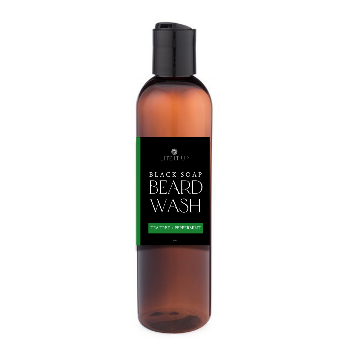 BEARD WASH w/Peppermint + Tea Tree Oils